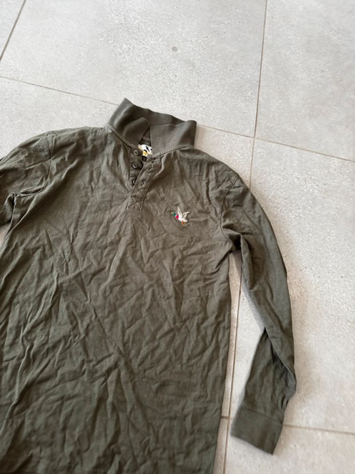 Polo à manches longues Chevignon, taille S, très bon état - photo numéro 2