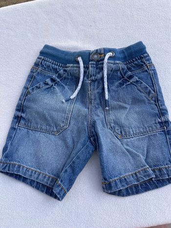 Short en jeans 24 mois fagottino