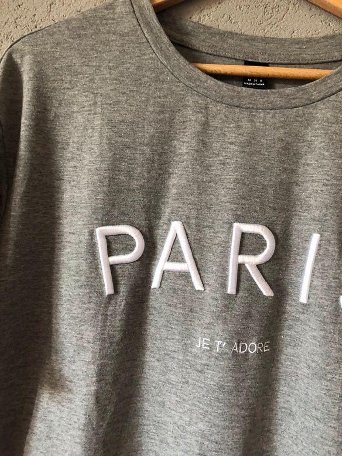 Teeshirt brodé Shein taille 38 🌻 - photo numéro 5
