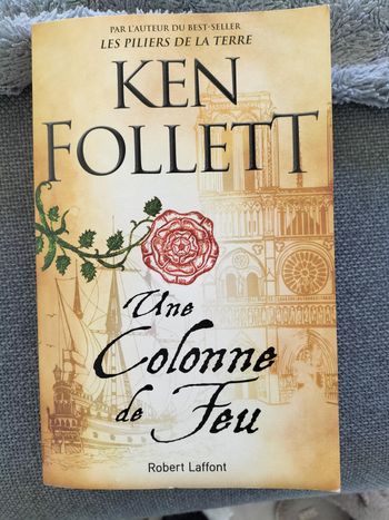 Livre / roman : une colonne de feu - Ken Follett