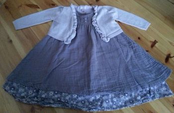 Robe et gilet 18 mois
