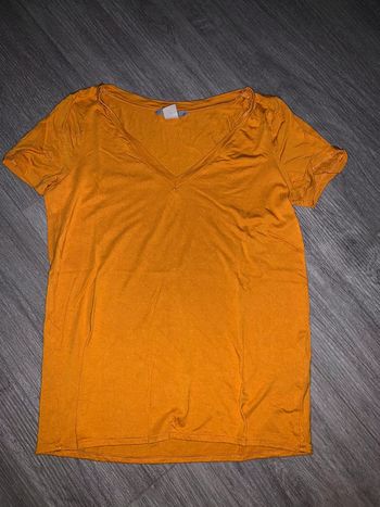 T-shirt moutarde H&M