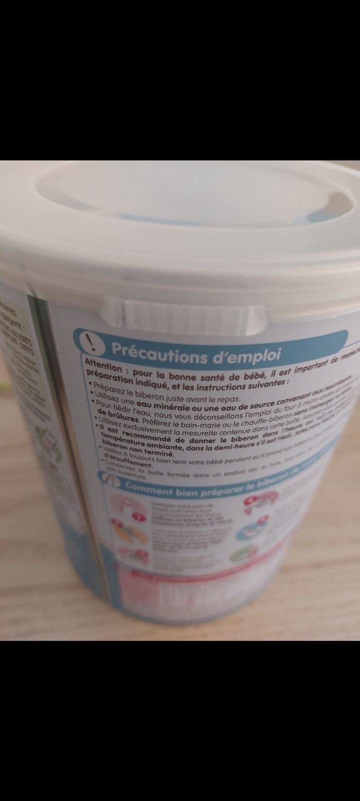 Lait guigoz optipro 1 - photo numéro 3