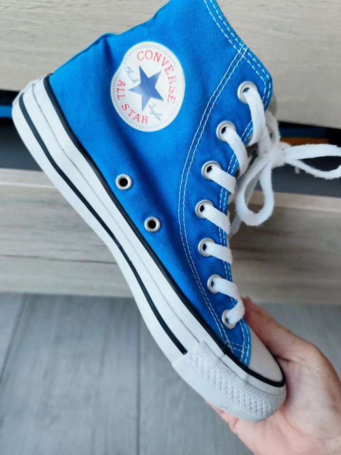 Converse bleu électrique - photo numéro 4