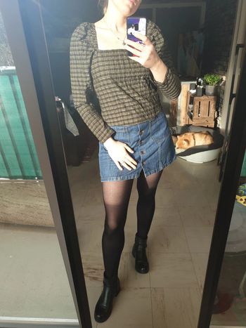 🌸 Blouse à carreaux 🌸