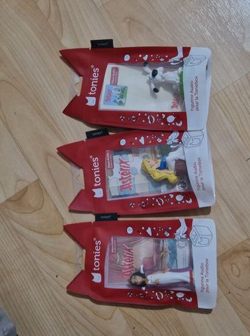 3 tonies Astérix 