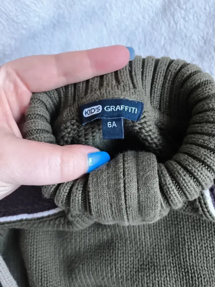 Pull col roulé taille 6 ans - photo numéro 3