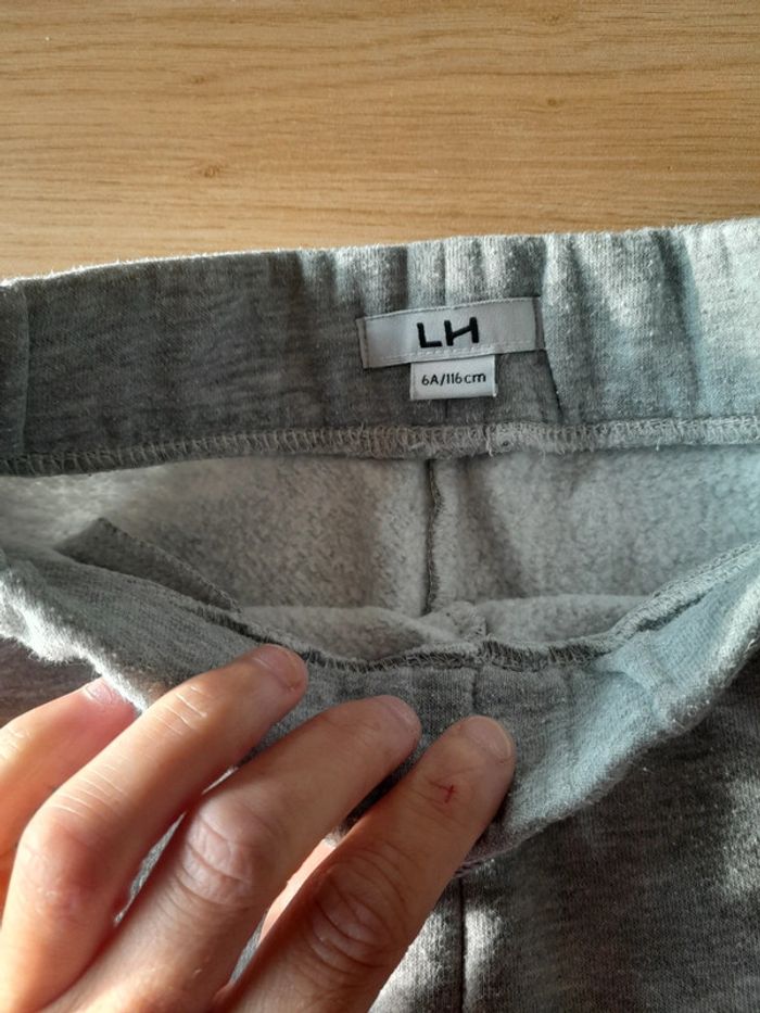 Lot 2 bas de joggings garçon 6 ans - photo numéro 3