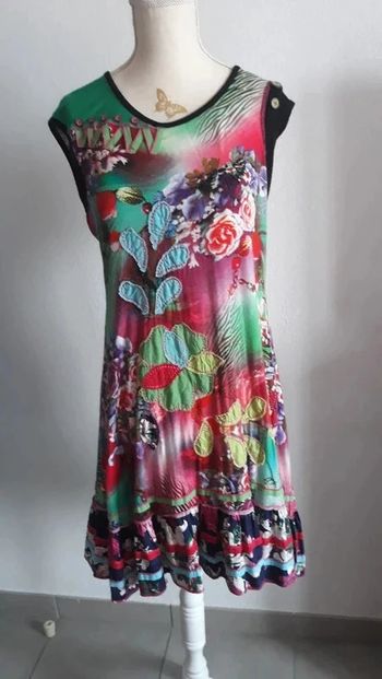 Robe été sans manche taille unique (38/40)