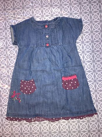 Robe jean La CDP fille 3 ans