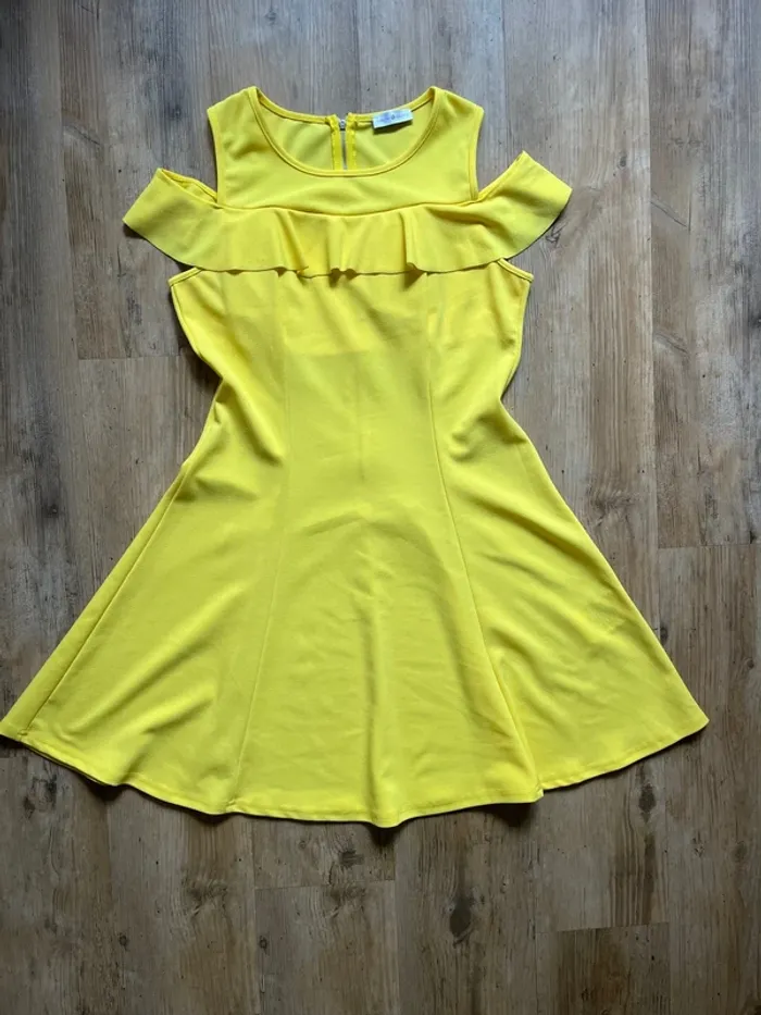 Robe jaune Cache Cache