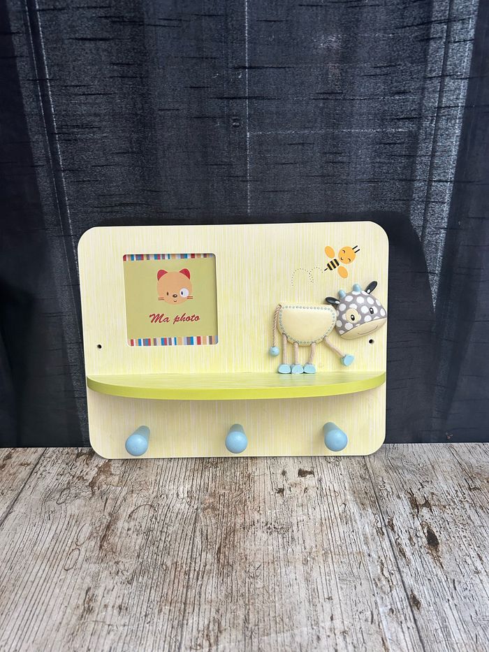 Cadre porte manteau avec petite photo