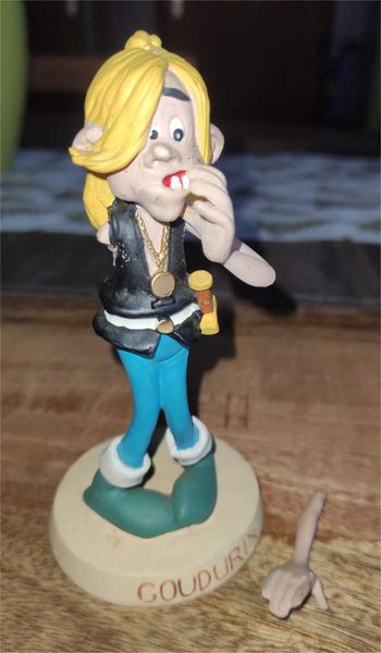 Goudurix (bras cassé + glaive manquant) Figurine Atlas Plastoy