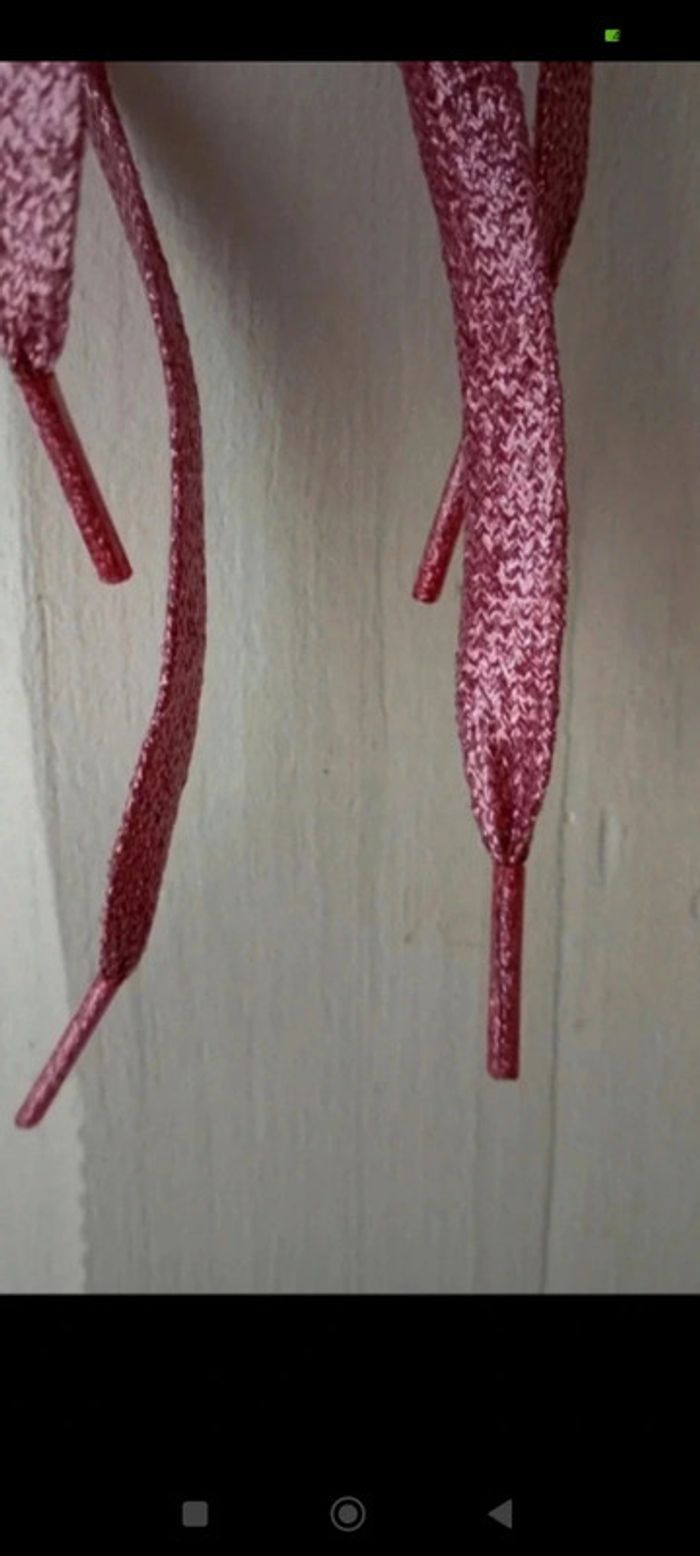 Lacets rose - photo numéro 5