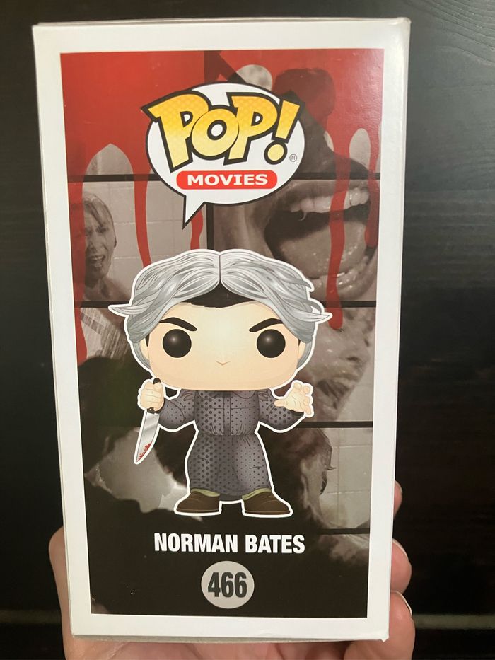 Funko Pop Psycho - Norman Bats - Authentic- Parfat Etat - photo numéro 6