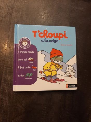 Tchoupi à la neige