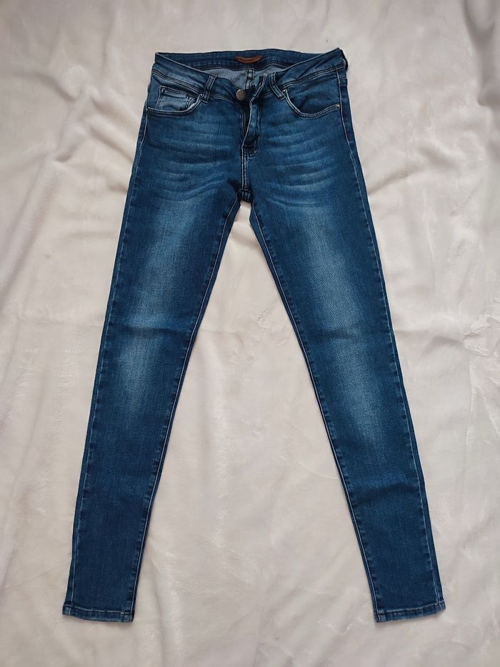 Jeans slim bleu Cimarron taille 25