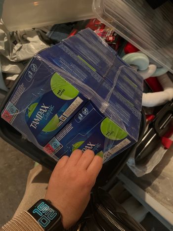 Boîtes neuve tampons tampax compak