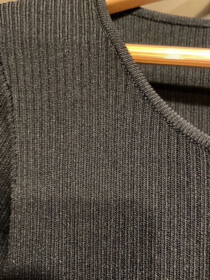 Robe noire moulante mango - photo numéro 5