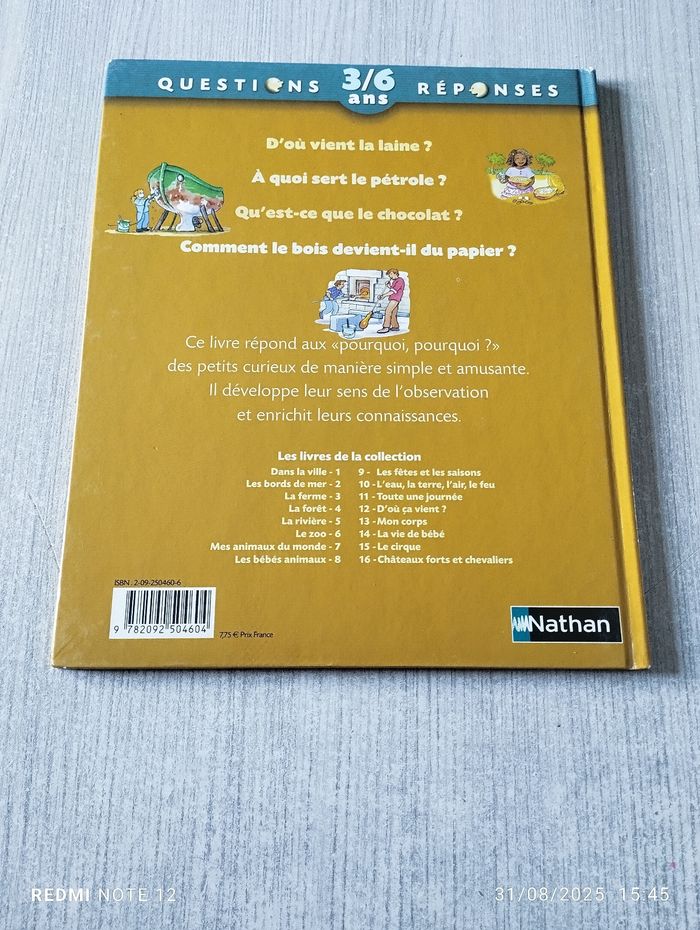 Livre question/réponses - photo numéro 2