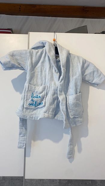 Peignoir bleu