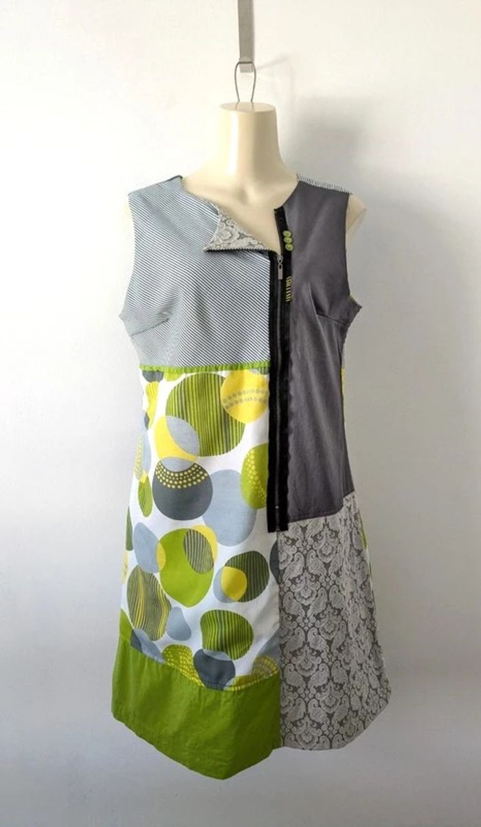 Robe d'été sans manches - Hippocampe - taille 44