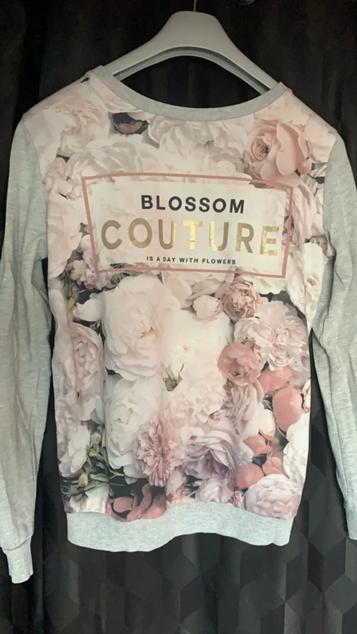 Sweat-shirt sans capuche