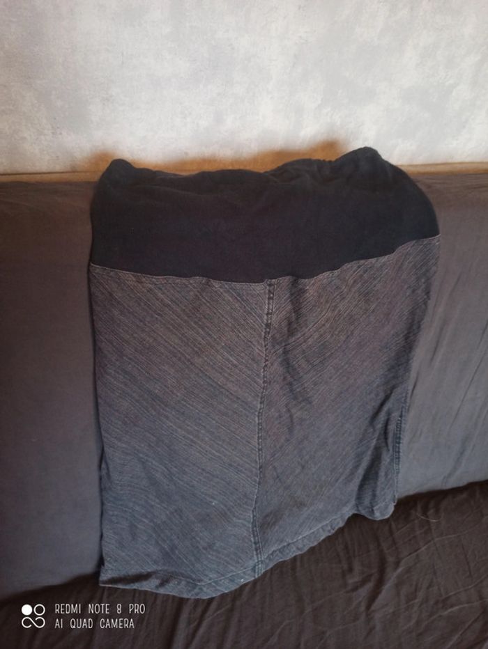 Jupe de maternité en jeans