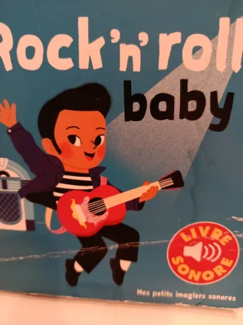 Livre sonore rock'n'roll baby