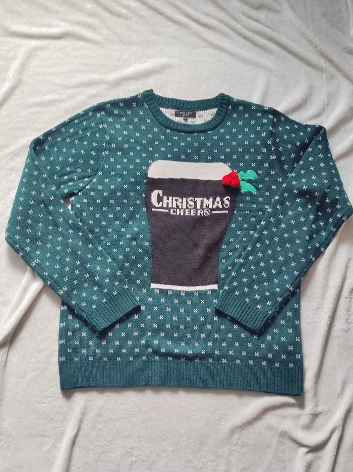 Pull de noel taille L - photo numéro 2