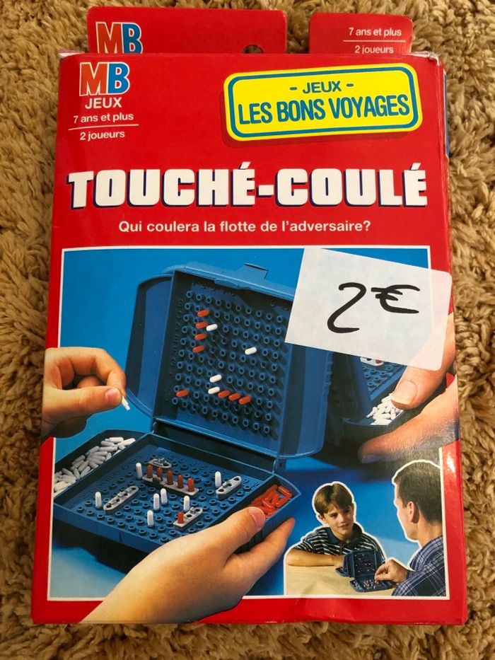 Jeu « touche-coule » de voyage