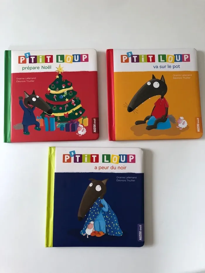 Lot livres P’tit loup