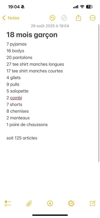18 mois garçon