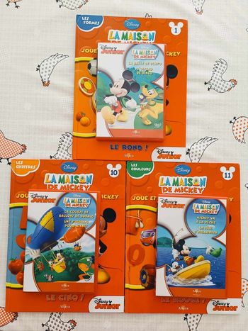 Livres et dvd mickey