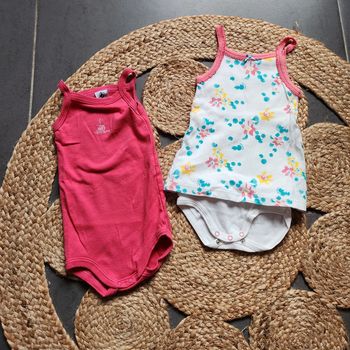 Lot de 2 bodies été