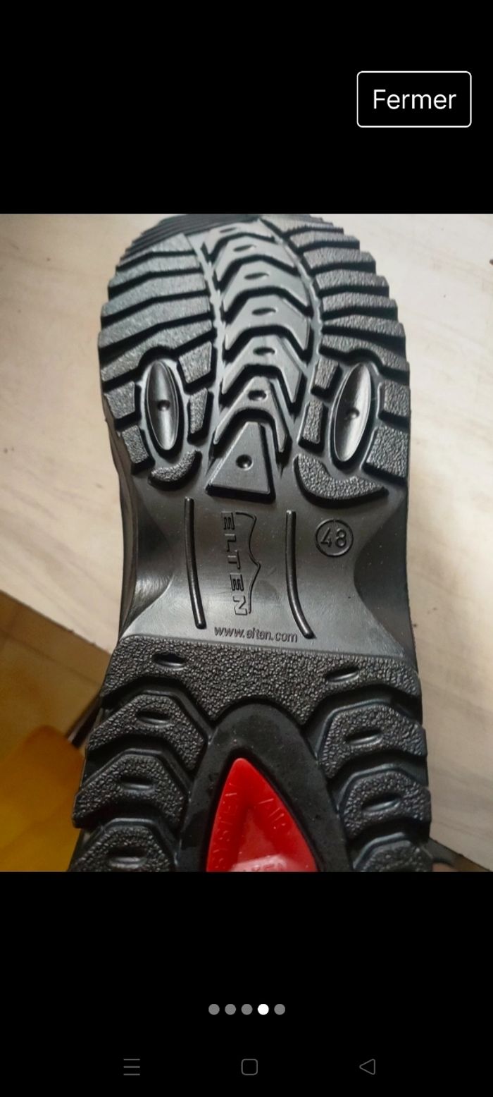 Chaussures de sécurité neuf - photo numéro 4