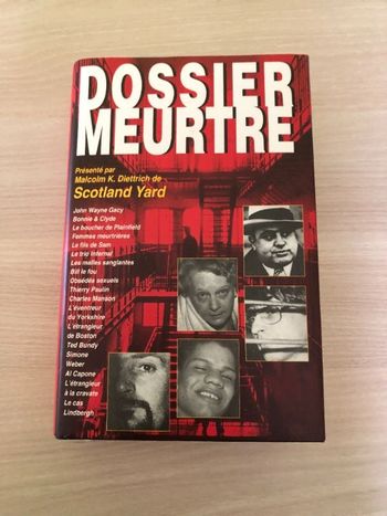 Livre Dossier Meurtier