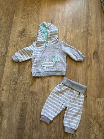 Ensemble veste tortue + pantalon 3 mois
