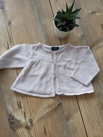 Gilet longues manches 3 mois
