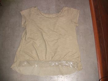 Top beige Taille 38