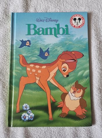 Livre disney bambi