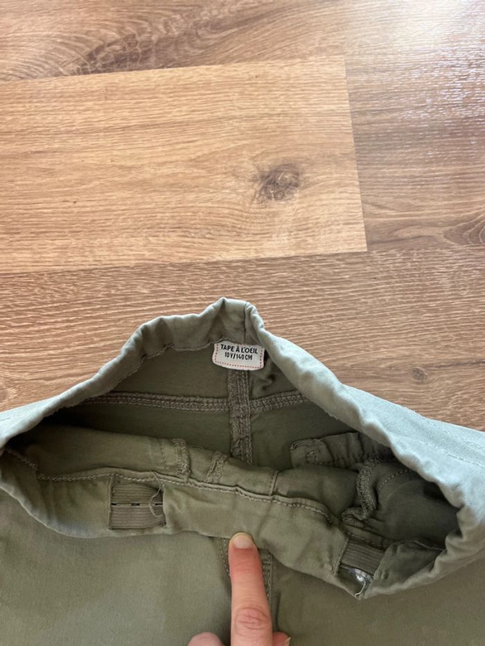 Tregging kaki Tape à l’œil 10 ans - photo numéro 4