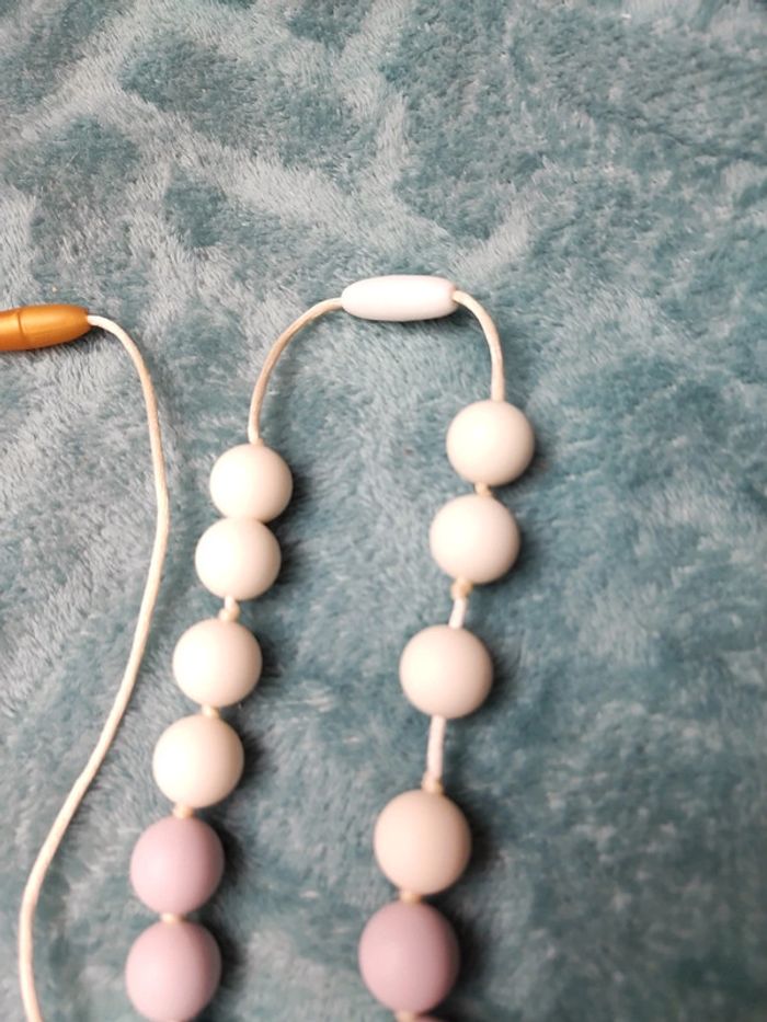 Lot de collier allaitement et mâchouilleur - photo numéro 13