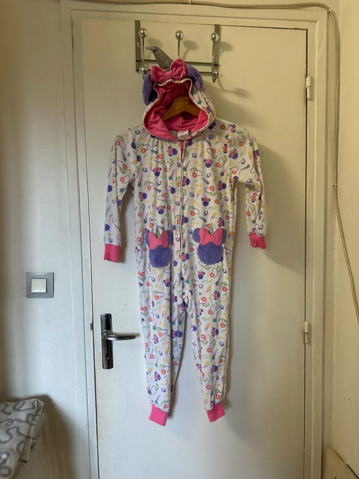 Combi pyjama pilou pilou Minnie licorne Disney t 5/6 ans - photo numéro 3