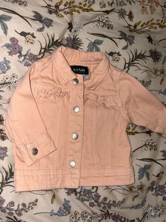 Veste en jeans kiabi 3 mois - photo numéro 2