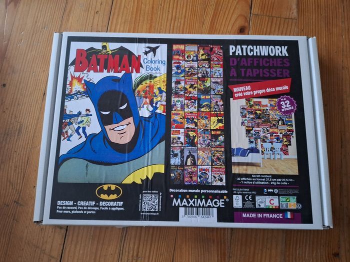 Lot de 32 affiches Batman DC à tapisser, 37,5cm - photo numéro 1