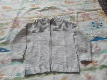 Gilet zippé  garçon  6ans  sergent major