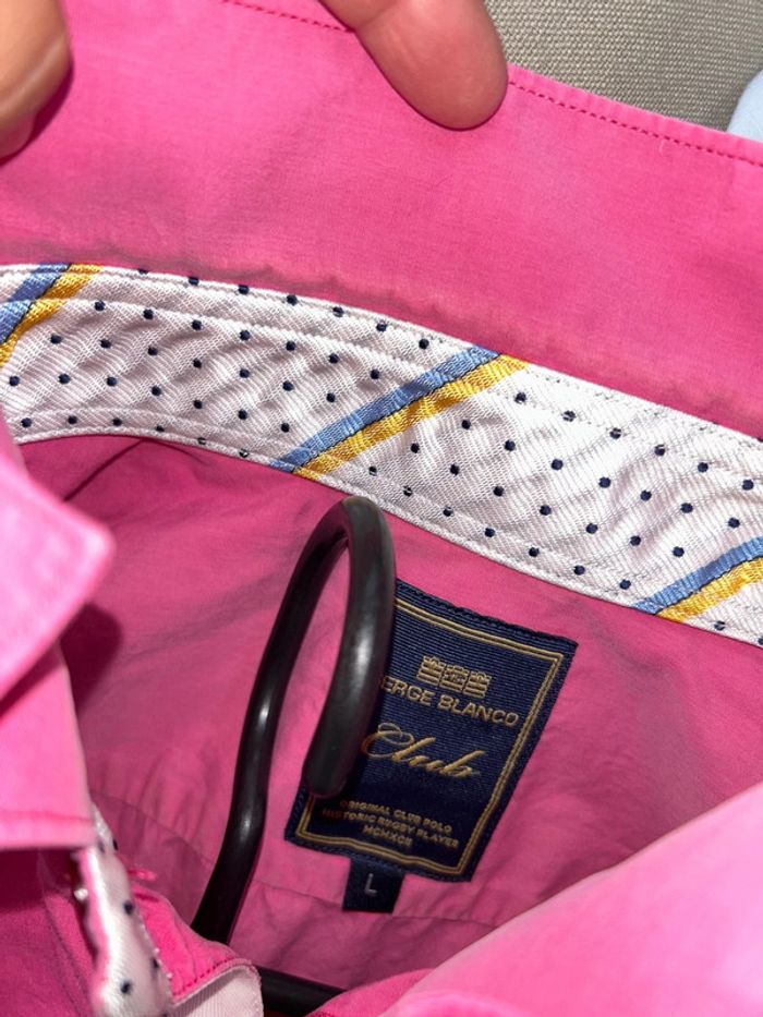 Chemise rugbyman#Serge Blanco Club#taille L - photo numéro 5