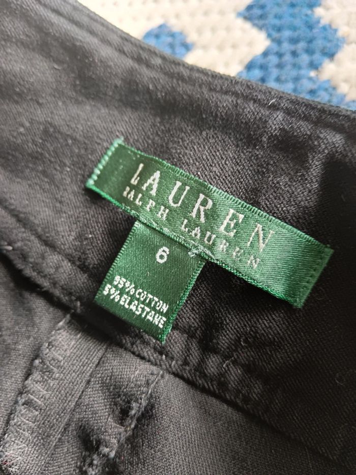 Pantalon cargo noir | Lauren Ralph Lauren| T. 6 - photo numéro 7