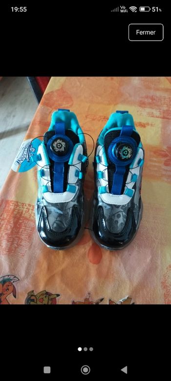 Chaussures qui s'allument 